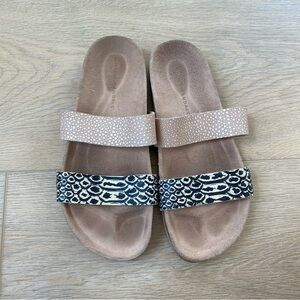 Loeffler Randall Paz Molded Slides Sandals Size 7